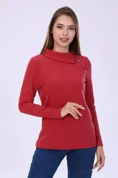 Водолазка трикотажная Рамида (терракотовая)