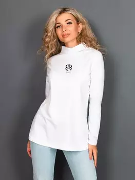 Водолазка трикотажная Сабрина (белая)