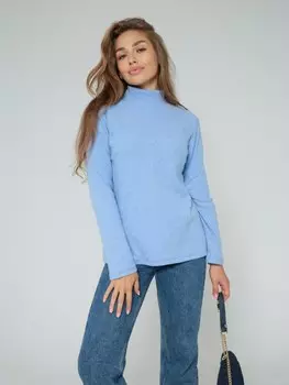 Водолазка трикотажная Салиха (голубая)