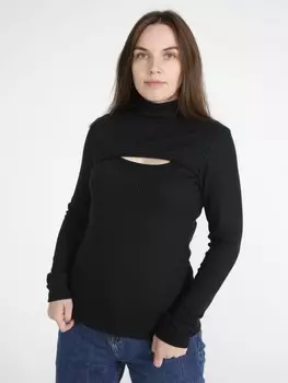 Водолазка трикотажная Стиль (черная)