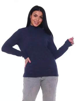 Водолазка трикотажная Тана (темно-синяя)