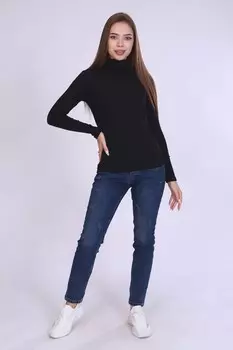 Водолазка трикотажная Тасия (черная)