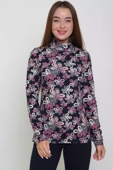 Водолазка вискозная Бенита (розовая)