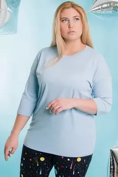 Водолазка вискозная Димала (голубая)