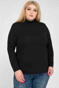 Водолазка вискозная Таня (черная)