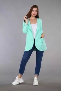 Жакет трикотажный Бомонд (ментоловый)