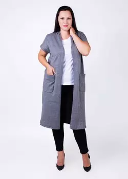 Жилет акриловый Асдис (серый)