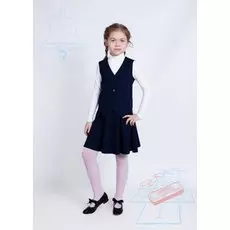 Жилет детский Мария (темно-синий)