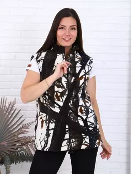 Жилет флисовый Феликс (абстракция)