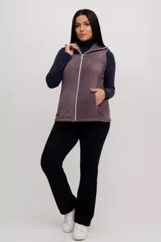 Жилет флисовый Вилма (коричневый)