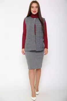 Жилет трикотажный Александрина (елочка)