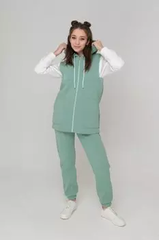 Жилет трикотажный Холли (мятный)