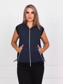 Жилет трикотажный Марлен (синий)