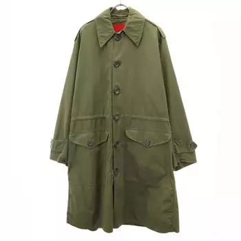 0000 Long sleeve Military coat Khaki Men s Used