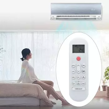 001040455D Универсальный пульт дистанционного управления для кондиционера Mabe Простая настройка пульта дистанционного управления для кондиционера