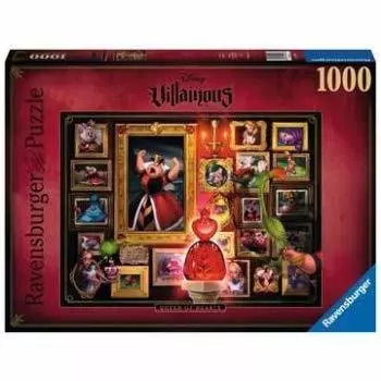 0267 Disney Villainous Queen of Hearts Alice in Wonderland Jigsaw Puzzle 1000 Piece Disney Villainous Queen of Hearts [Item]