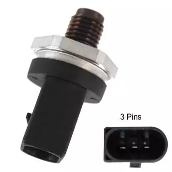 0281002498 0041537528 Датчик высокого давления топливной рампы для Mercedes Benz ACEGMS Sprinter Smart Car Accessories чёрный