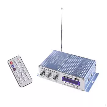 02 Стерео Аудио AMP Поддержка FM/MP3//USB/ Мотоцикл Дом