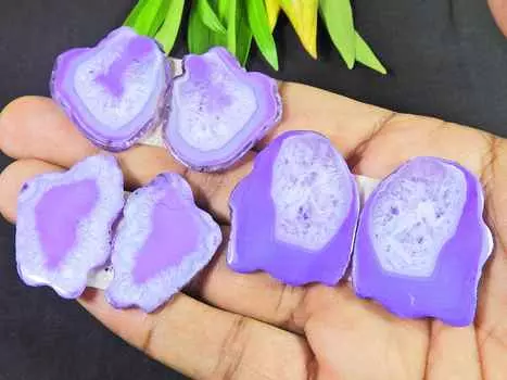 03 пары синих солнечных друз, пара серег с кабошонами, лот 33-35 мм RQ-2773