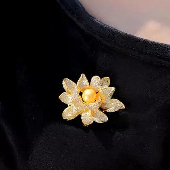 03 Премиум-легкая роскошная микро-инкрустированная циркониевая брошь-бант из супер-флеш-бусины в стиле ретро