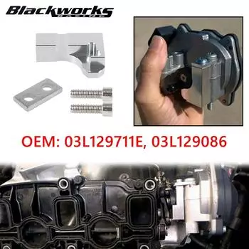 03L129711E 03L129086 P2015 кронштейн для ремонта впускного коллектора для Volkswagen 2.0 TDI CR Комплект привода заслонки впускного коллектора V157 серебряный