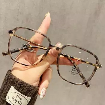 0796Tr90 Оправа очков с квадратной оправой, те же очки для близорукости с защитой от синего света