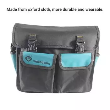 081 Многофункциональная сумка для хранения инструментов Сумка на одно плечо Ткань Оксфорд Водонепроницаемая и износостойкая