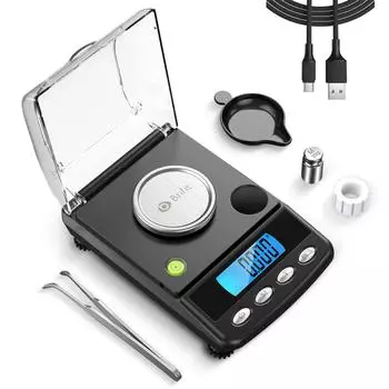 0.001g Precision Digital Jewelry Scale 20g USB Powered Electronic Weighing Scale LCD Mini Lab Balance 0.001g Electronic Scales CHINA
