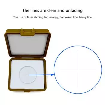 0,01 мм Высокоточный окулярный микрометр Микроскоп Микрометр Крест Микроскоп Калибровочная линейка Слайды 1