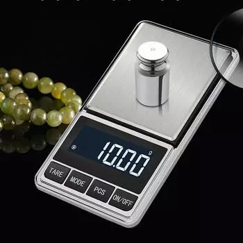 0.01g Precision Pocket Scales Digital Electronic Gold Jewelry Carat Diamond Balance Mini Mg Scales Portable Weighing