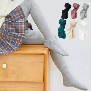 0-12лет детские хлопковые колготки для девочек весна осень зима колготки с бантомдетские вязаные колготки для младенцев 0-12M белый