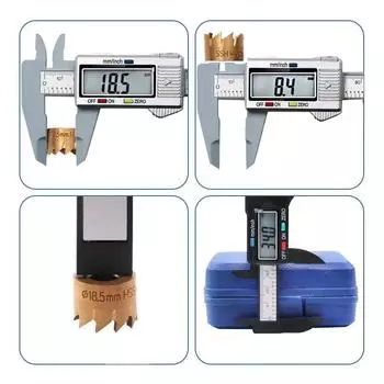 0-150 мм электронный цифровой дисплей штангенциркуль с циферблатом из углеродного волокна штангенциркуль цифровой линейный измерительный инструмент