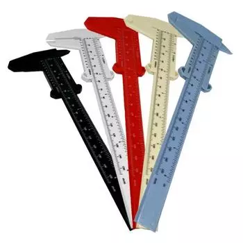 0-150 мм двойные весы пластиковый DIY бумажный деревянный ремесленный штангенциркуль измерительный инструмент синий