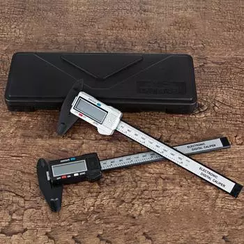 0-150 мм точный электронный цифровой штангенциркуль, штангенциркуль, инструменты для измерения диаметра, цифровая линейка, маленький мини-штангенциркуль 0-150mm чёрный