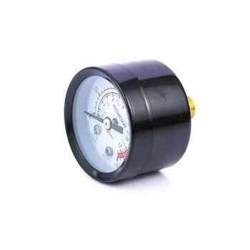 0-180PSI Надежный манометр для измерения давления жидкости Манометр для компрессора Аксессуары для воздушных компрессоров Гидравлический манометр 1