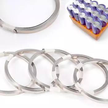 0,1/0,12/0,15/0,2 мм стальной ремень машина для точечной сварки аккумуляторов 18650 литий-ионный аккумулятор никелевый лист пластина никелированная