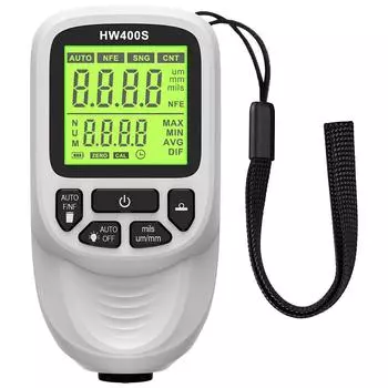 0-2000UM Цифровой толщиномер покрытия FE/NFE Измеритель толщины автомобильной краски Измеритель толщины краски Измерение толщины автомобильной краски красный
