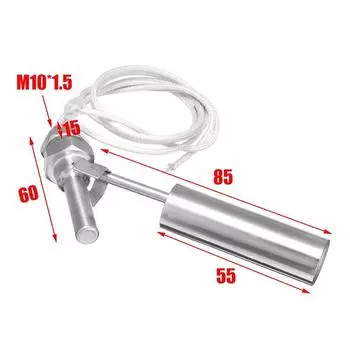 0-220 В из нержавеющей стали поплавковый выключатель указатель уровня резьба M10 для водонапорной башни