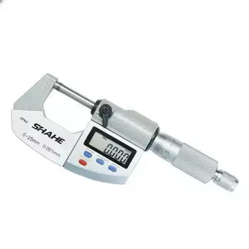 0-25 мм 0,001 мм микрометр IP65 водонепроницаемый цифровой внешний микрометр цифровой микрометр