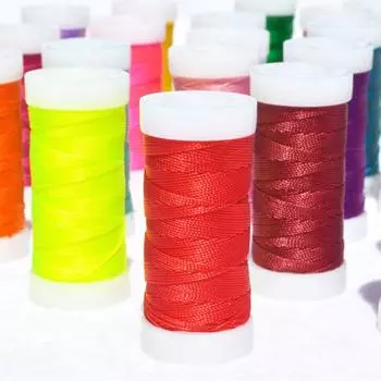 0,2-0,8 мм, 1 рулон, ручная нить «Башня», нить с кисточками, нейлоновая блестящая нить, нейлоновый шнур для DIY, браслет из бисера, изготовление ювелирных изделий, популярное ожерелье 3 Strands розы красного