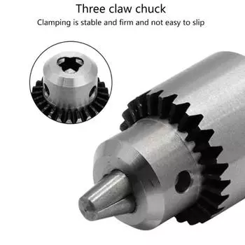 0.3-4mm Drill Chuck Hand Drill Ratchet Socket Spanner Clamping Collet Fixture Accessories Drill Chuck