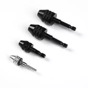 0,3-6,5 мм быстросменная шестиугольная ручка трехкулачковый самоцентрирующийся спиральный сверлильный патрон 3,6 сверлильный патрон для электрической мельницы C