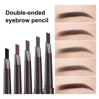 0,3 г средство от молочницы натуральный функциональный устойчивый к поту 3D двухсторонний карандаш для бровей ручка для бровей 2