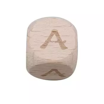 0,47 дюйма деревянные английские игральные кости буквы DIY образовательные персонализированные деревянные игральные кости буквы