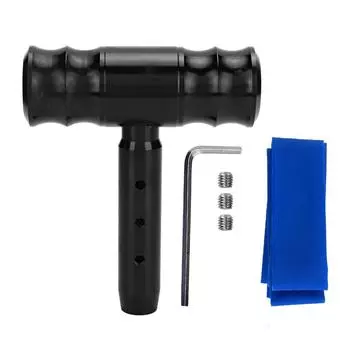 0,47-дюймовый черный винт из алюминиевого сплава модифицированный самолетный джойстик с t-образной ручкой переключения передач