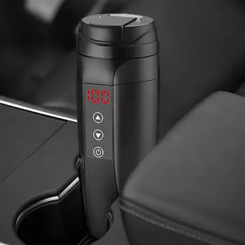 0,4 л 90 Вт автомобильный электрический дорожный чайник быстро закипает скорость универсальный 8,2x2,8 дюйма 12v