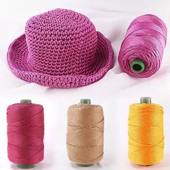 0,4 мм/200 м плетеная нить DIY веревка для шляпы сумка ручной работы красочные аксессуары поставки