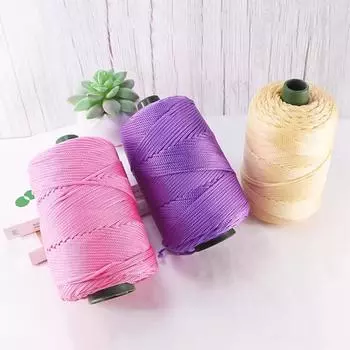 0,4 мм/200 м плетеная нить DIY веревка для шляпы сумка ручной работы красочные аксессуары поставки