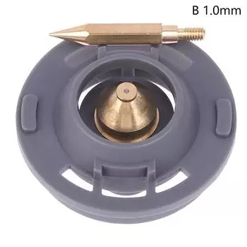 0,5/1,0/1,8/2,5 мм распылительная насадка высокого качества для окраски металла, замена старой поврежденной насадки аэрографа 1mm