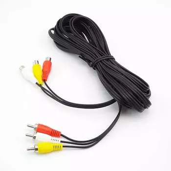 0,5 м, 1 м, 3 м, 5 м, 3 Rca «папа» и 3 Rca «мама» 3Rca MF, разъемы видеокабеля, адаптер AV-удлинителя 0.5M